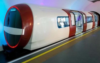 New design for the tube train in London - Underground